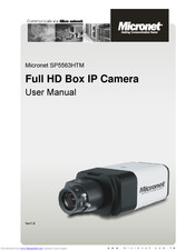 MicroNet SP5563HTM User Manual