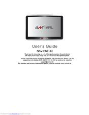 A-rival NAV-PNF 43 User Manual