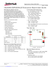 Intersil ISL62881CGPUEVAL2Z User Manual