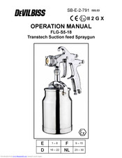 DeVilbiss FLG-S5-18 Operation Manual