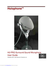 Holophone H2-PRO User Manual