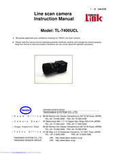 Takex TL-7400UCL Instruction Manual