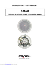 Proel CSE06T User Manual