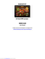 Neoi 610 User Manual