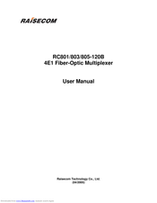 Raisecom RC805-120B-S1 User Manual