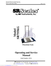 Sr Instruments SR755KG Operating And Service Manual