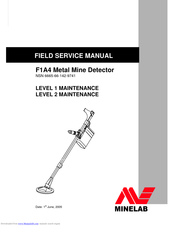 Minelab F1A4 Service Manual