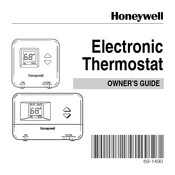 Honeywell Electronic Thermostat Owner's Manual