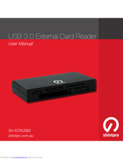 Shintaro SH-XCRUSB3 User Manual