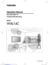 Toshiba WAL14C Operation Manual