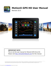 Fullpower MotionX-GPS HD User Manual
