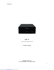 Goldenote AP 7 Owner's Manual