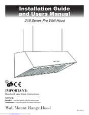 Cavaliere CAV-Z01(IS)CL Installation Manual And User's Manual