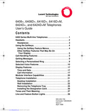 Lucent Technologies Definity 6416d M Manuals Manualslib