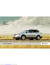 Subaru Tribeca 2014 Owner's Manual