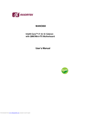 AXIOMTEK MANO860 User Manual