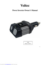Voltec 10-00474 Owner's Manual