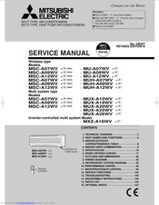 Mitsubishi Electric MXZ-A18WV Service Manual
