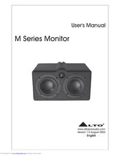 Alto M Series Monitor User Manual