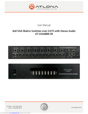 Atlona AT-VGA88M-SR User Manual