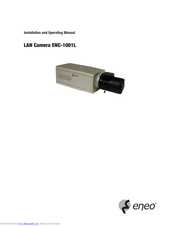 Eneo ENC-1001L Installation And Operating Manual