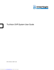 Interlogix TruVision SVR User Manual