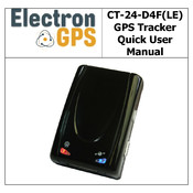 Electron GPS CT-24-D4F Quick User Manual