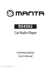 Manta RS4502 User Manual