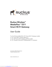 Ruckus Wireless MediaFlex MF7211 User Manual