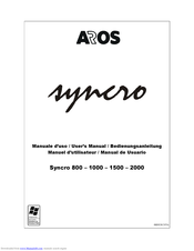 Aros Syncro 800 User Manual