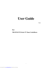 Tbs Electronics DVB-T/T2 Series User Manual