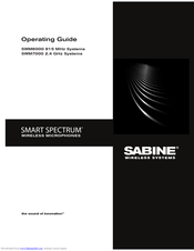 SABINE SWM6000 Operating Manual