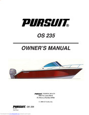 Pursuit OS 235 Owner's Manual