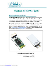 Elec Freaks Bluetooth Modem User Manual