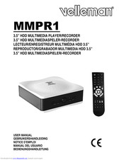Velleman MMPR1 User Manual