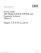 IBM Enterprise Storage Server 2105 F20 Service Manual