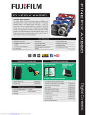 FujiFilm FinePix AX650 Technical Specification