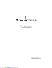 Sonneteer Alabaster Instruction Manual