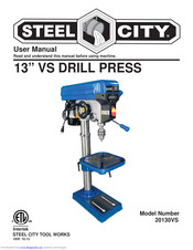 Steel City 20130VS User Manual