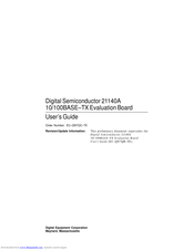 Digital Equipment Digital Semiconductor 21140A User Manual