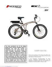 Prodeco Technologies G Storm User Manual