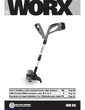 Worx WG166 Instructions For Use Manual