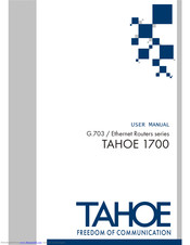 Tahoe 1748 User Manual