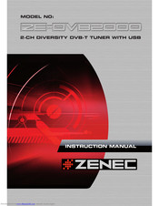 ZENEC ZE-DVB2000 Instruction Manual
