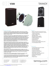 Tannoy V300 Technical Specifications