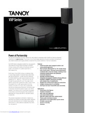 Tannoy VXP 12HP Technical Specifications