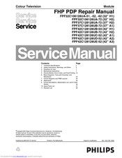 Philips FPF42C128128UD-52 Service Manual