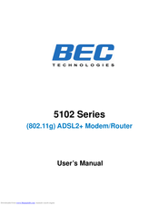 Bec 5102 Series User Manual