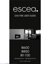 Escea IB600 User Manual