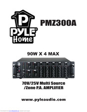 Pyle PMZ300A Owner's Manual